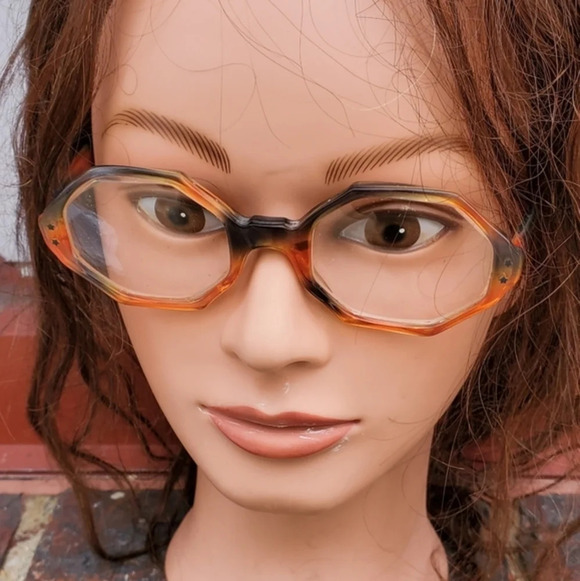 Vintage Swan octagon ‎ glasses - Picture 1 of 9